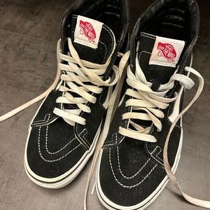 Black high top vans